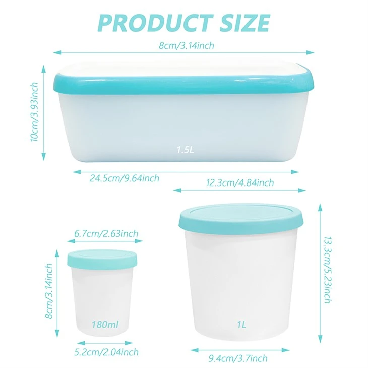 Ice Cream Tubs Container factory